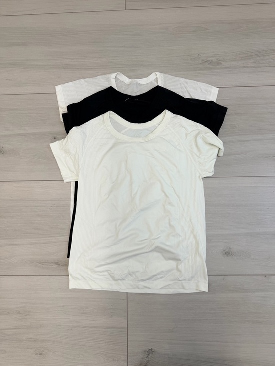 lululemon athletica Tops - Lululemon + Basic Athletic 3 Pack BUNDLE Short Sleeve Running Shirts Sz M/L